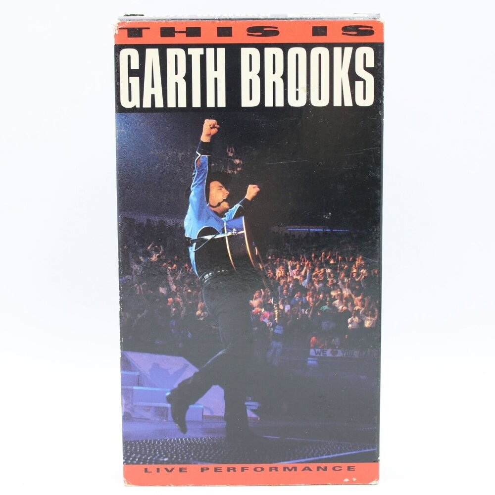 This Is Garth Brooks by Garth Brooks VHS 1992 Liberty Home Video a
